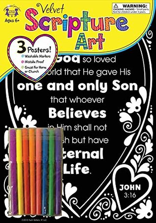 Full Download Velvet Scripture Art John 3:16 (Color His Words Velvet Art) - Twin Sisters® | PDF