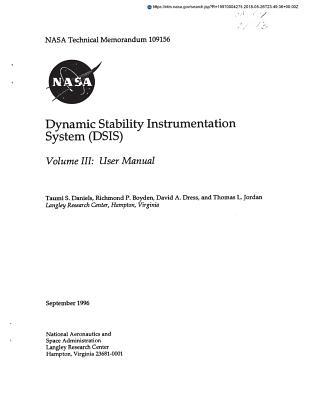Download Dynamic Stability Instrumentation System (Dsis). Volume 3; User Manual - National Aeronautics and Space Administration | PDF